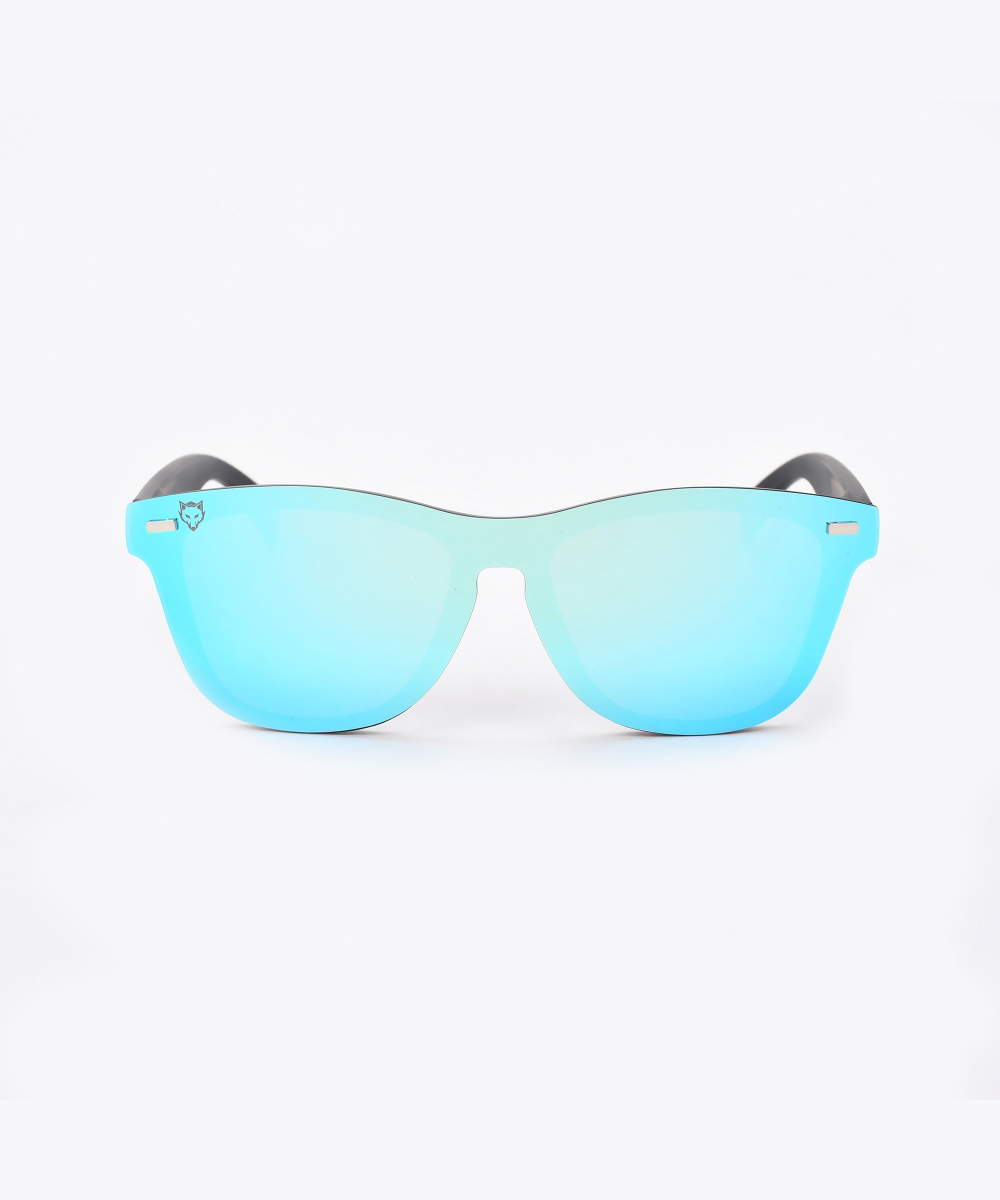 голубые солнцезащитные очки